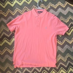 Coral Classic Fit Polo by Ralph Lauren shirt